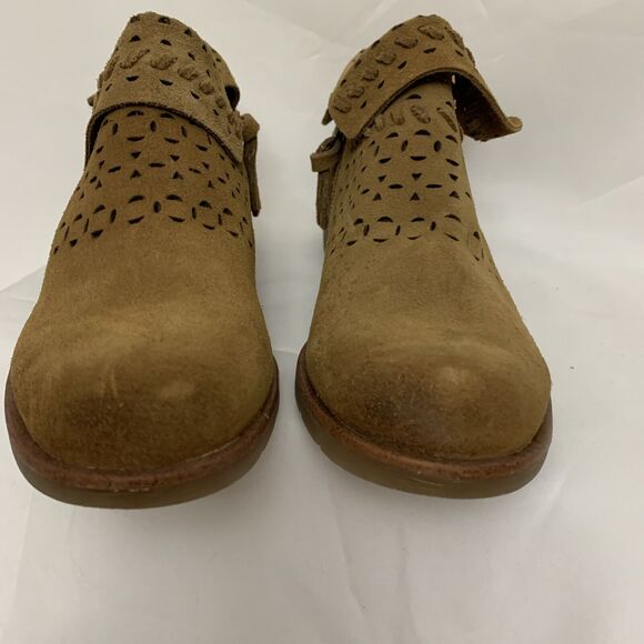 Sofft Bristow Suede Boots Bootie Womens 6 New Brown - Picture 9 of 9